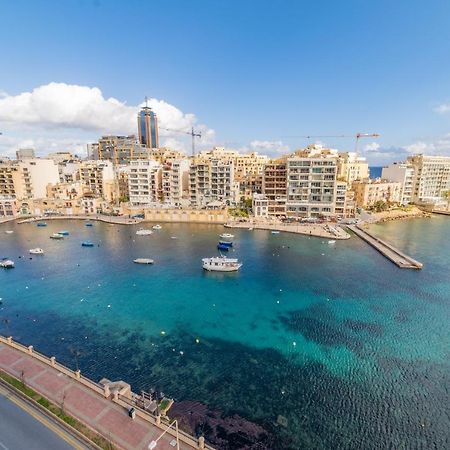 Amazing Views Of Spinola Bay In Heart Of Stjulians-Hosted By Sweetstay St. Julian's Exterior foto