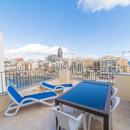 Amazing Views Of Spinola Bay In Heart Of Stjulians-Hosted By Sweetstay St. Julian's Exterior foto